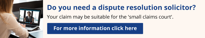 Do you need a dispute resolution solicitor?